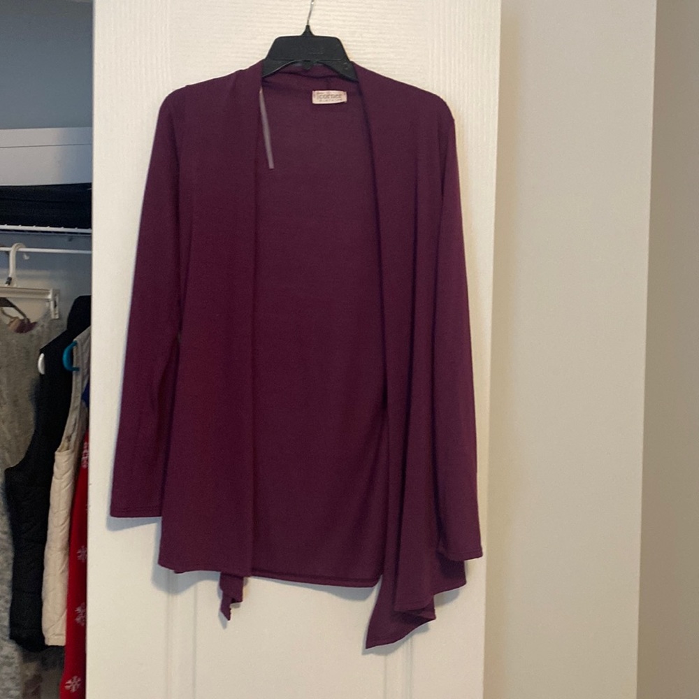 Purple sweater